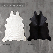 Carpets made of cowhide from ZARA HOME