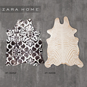 Carpets made of cowhide from ZARA HOME