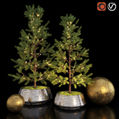 Decorative Tree Restoration Hardware