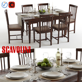 Scavolini Armony Chairs and Table