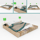 Wood Bed Model