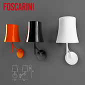 lamps Foscarini Birdie Italian factory