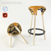 saddle stool by vroonland + vaandrager