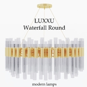 The lamp WATERFALL ROUND SUSPENSION by LUXXU