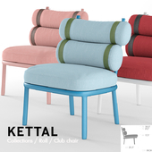 Kettal Roll Club chair