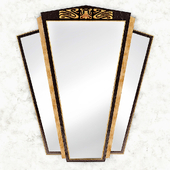 Зеркало Large Art Deco Triptych Wall Mirror
