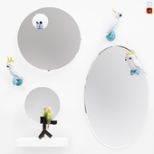 A set of mirrors &quot;The Parrot Party&quot;