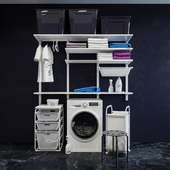 Algot IKEA Storage System ikea BOAXEL БОАКСЕЛЬ/ washing machine / Towels