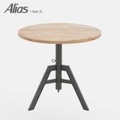 Alias ​​adjustable bistro table