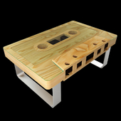 audiocassette table