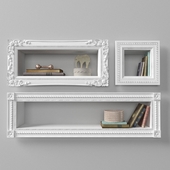 Shelves with decor from RHBaby &amp; Child