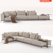 Flexform Sectional Sofa