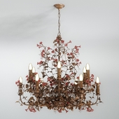 Classic chandelier with flowers 1649