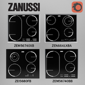 Set embedded induction cookers from Zanussi