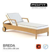Point - Breda lounger / Chaise Breda