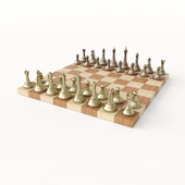 The stack board and set chess