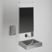 Sanitary facilities and furnishings for public spaces