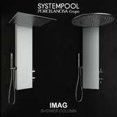 Systempool Porcelanosa - Imag shower column