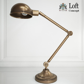 LOFT CONCEPT_Brass Vintage Loft Table Lamp