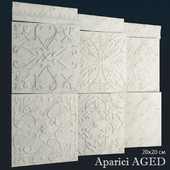 Ceramic tiles aparici aged