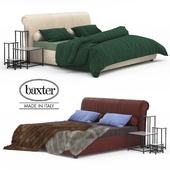 Alfred Leather Bed | Baxter