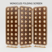 Screen MONOCLES FOLDING SCREEN