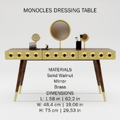 Dressing table MONOCLES DRESSING TABLE