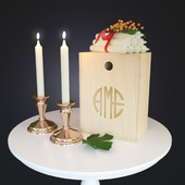 Набор декора Copper Candle Set