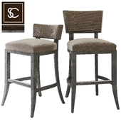 The Sofa &amp; Chair Company - Custom PARIS Bar Stool - 2 versions with open back