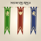 Medieval flags