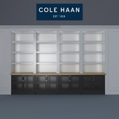 Встроенные шкафы для магазинов Cole Haan