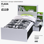IKEA FLAXA (кровать+изголовье)