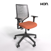 HON Solve Mid-Back Task Chair with Knit Mesh Back