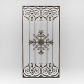 Wrought iron grille 79