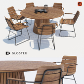 Gloster William chair + Whirl table