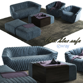 Chic blue Sofa set