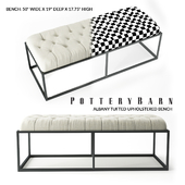 ALBANY TUFTED UPHOLSTERED BENCH