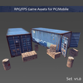 RPG/FPS Game Assets for PC/Mobile (Set v1.0)