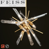 FEISS The Quorra 14-light chandelier