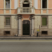Фасад итальянского здания