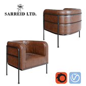 Кресло Sarreid Breda Barrel Chair
