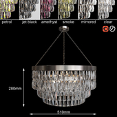 Люстра Shallow Chandelier with Crystal 510mm