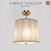 Потолочный светильник SIMPLE SCALLOP (арт BBL5015SS-S) от BARBARA BARRY