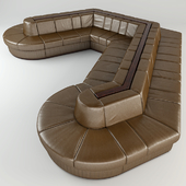 Modular sofa for cafes and restaurants