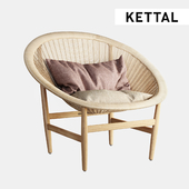KETTAL  Indoor Basket armchair