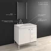 Furniture in the bathroom KALLISTA Vir Stil® (by Laura Kirar)