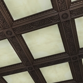 Wooden ceiling Fontaine
