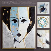 The collection of contemporary paintings (set-6)