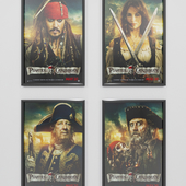 Pirates of the Caribbean posters