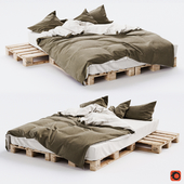 Euro Pallet Bed 2